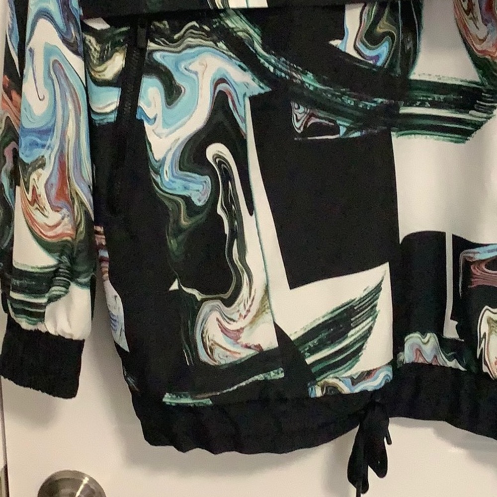 Nike Abstract Patterned Hoodie Sz XL - Picture 7 of 11